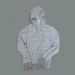 Converse One Star‎ Gray and White Striped Top